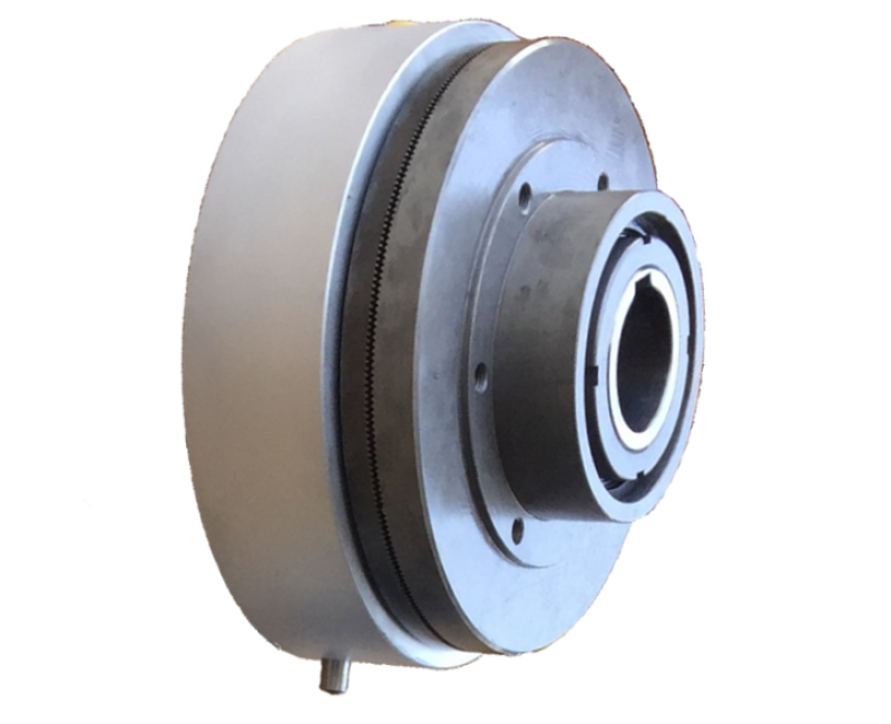 Electromagnetic and pneumatic clutches