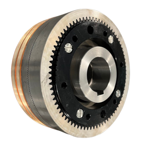 Electromagnetic and pneumatic clutches