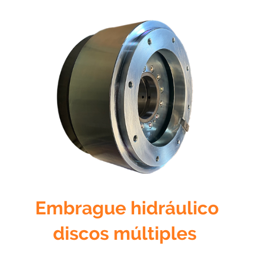 Embrague hidráulico discos múltiples