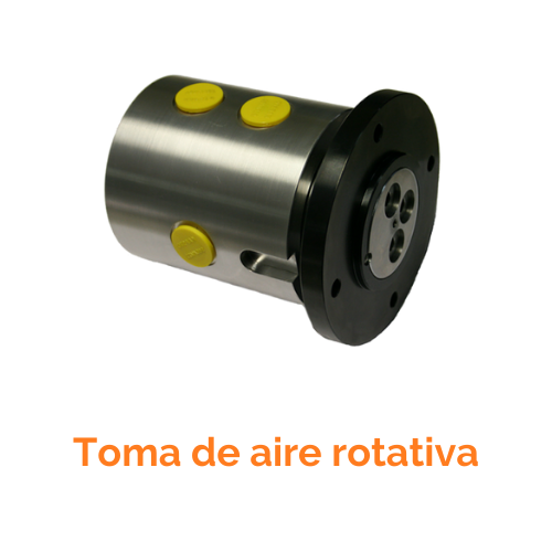 Toma de aire rotativa