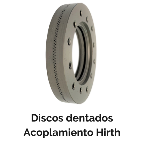 Discos dentados Acoplamiento Hirth