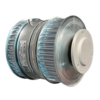 Electromagnetic EDM Clutch with Pulleys
