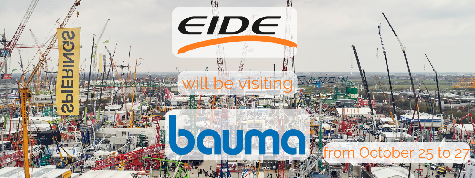 EIDE visits bauma