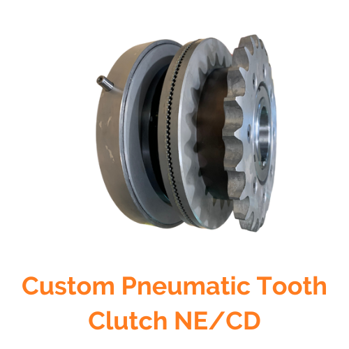Custom Pneumatic Tooth Clutch NE/CD