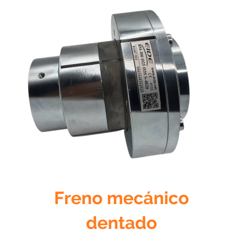 Freno mecánico dentado